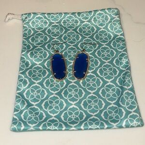 Blue Kendra Scott Earrings